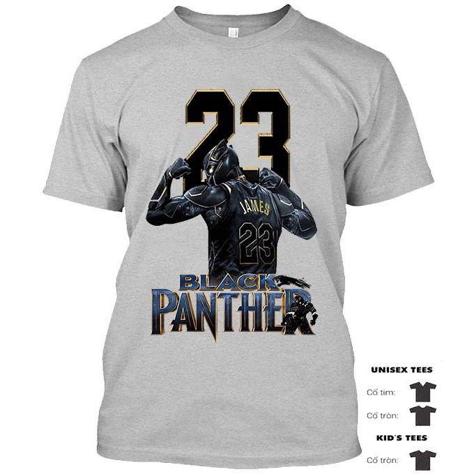 ÁO THUN BÁO ĐEN BLACK PANTHER 23 SIÊU CHẤT | MARVEL AVENGERS TSHIRT