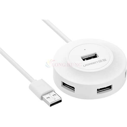 Cổng chuyển đổi Ugreen 4-in-1 USB 2.0 Hub 1m CR106 - Hàng chính hãng