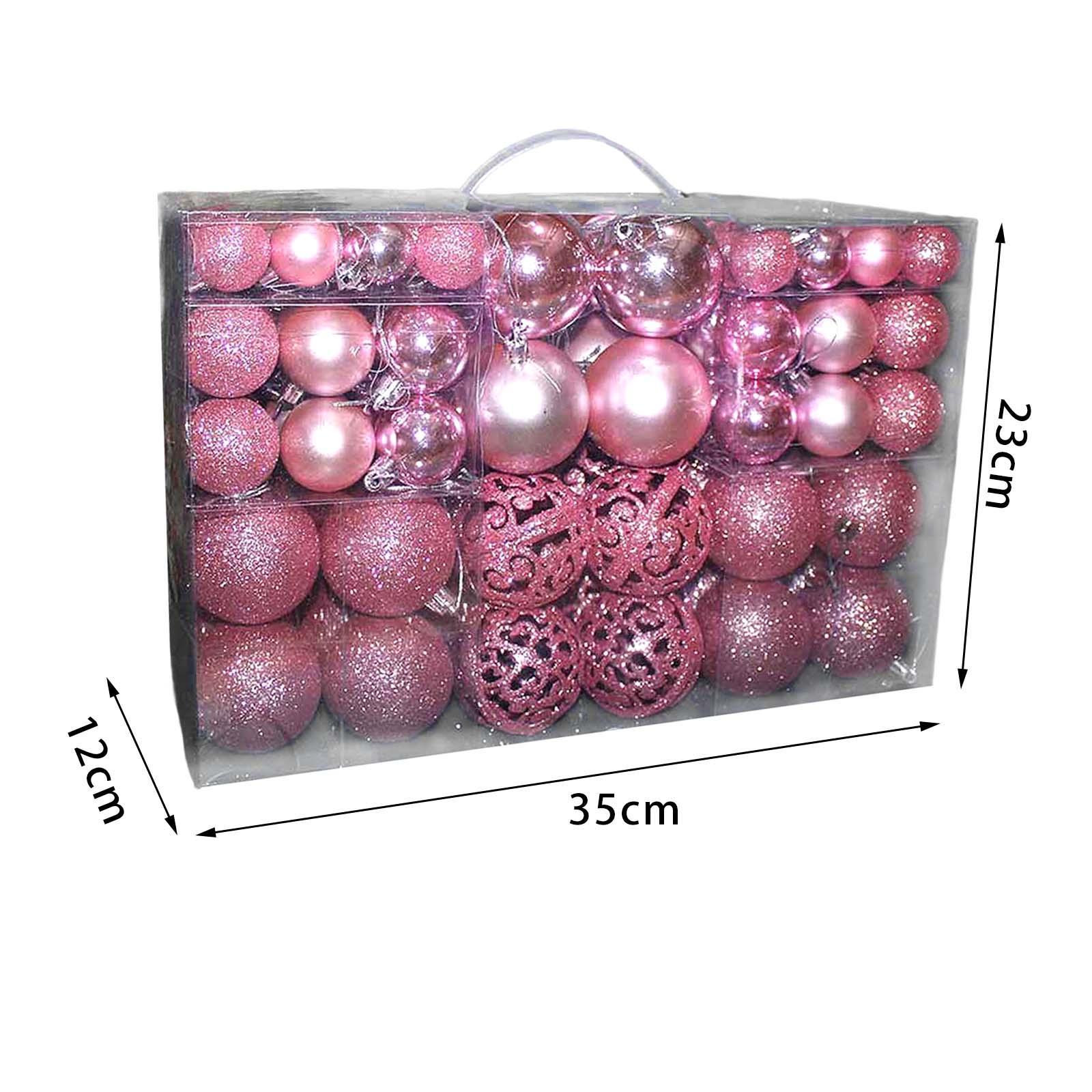 100 Pieces Christmas Tree Ornaments Xmas Tree Decorations for Holiday Decor