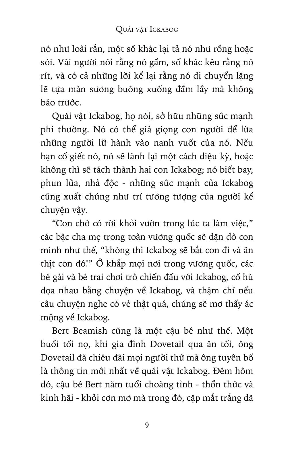 Sách - Quái Vật Ickabog