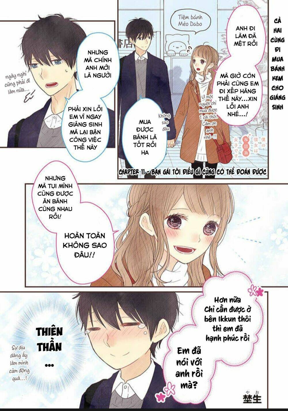 bạn gái tôi ấm áp tựa như một chiếc mền chapter 11 3