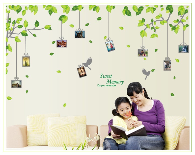 Decal dán tường Cây treo ảnh 7 AmyShop DCX014