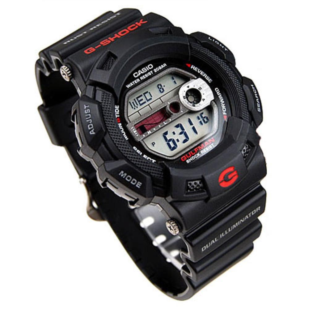 ĐỒNG HỒ NAM CASIO G-SHOCK G-9100-1DR RUST RESIST - Chống nước 200 mét