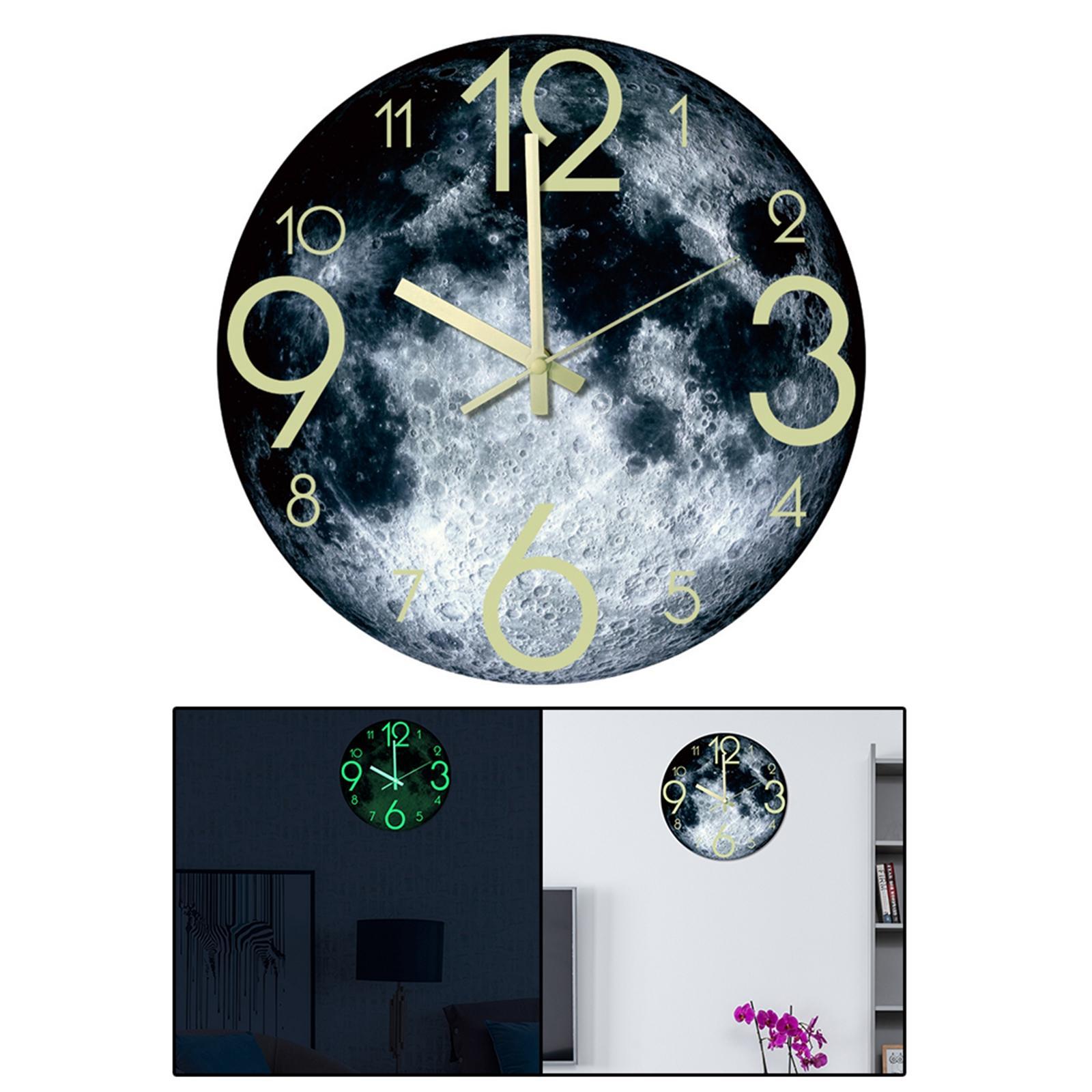 Home Office Decor Watch Decorative Moon