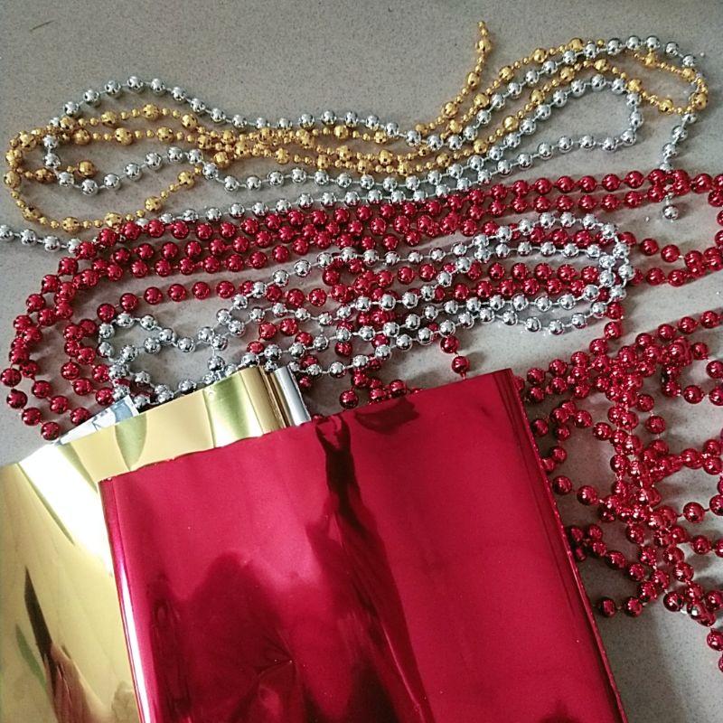 DÂY CHUỖI TREO CÂY THÔNG - TRANG TRÍ NOEL GIÁNG SINH -trang trí oản tài lộc