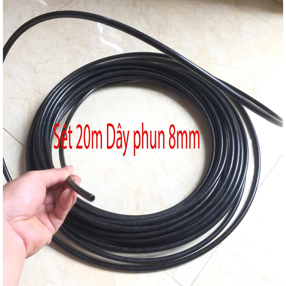 Sét 20m dây ống phun sương 8mm chất lượng cao cho máy bơm phun sương