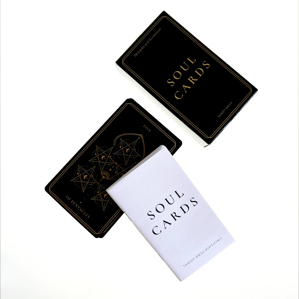 [Size Gốc] Bộ Bài Soul Cards Tarot Deck 78 Lá Bài 7x12 Cm Đá Thanh Tẩy