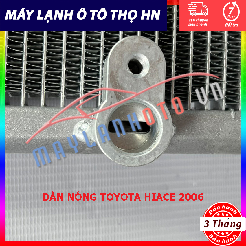 Dàn (giàn) nóng Toyota Hiace 2006 Hàng xịn Thái Lan (hàng chính hãng nhập khẩu trực tiếp)