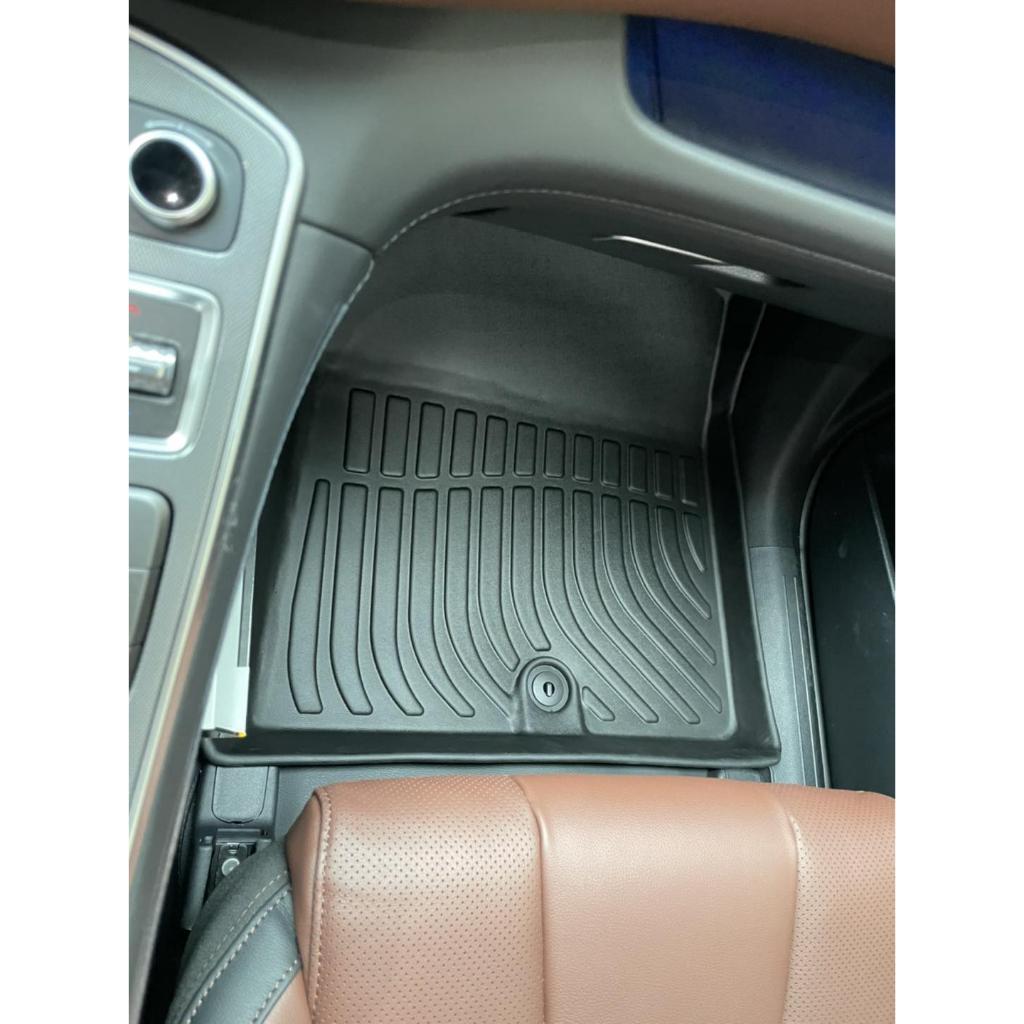 Thảm lót sàn cho xe Hyundai Santafe 2019- đến nay , chất liệu TPE cao cấp