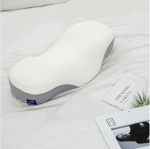 COMBO 2 Gối Sleep Therapy giảm đau vai gáy người lớn + 2 vỏ gối ngoài + 2 vỏ gối trong - Màu ngẫu nhiên