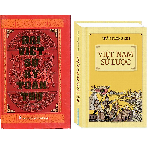 Hình ảnh Combo Đại Việt Sử Ký Toàn Thư+Việt Nam Sử Lược (Bìa Cứng)