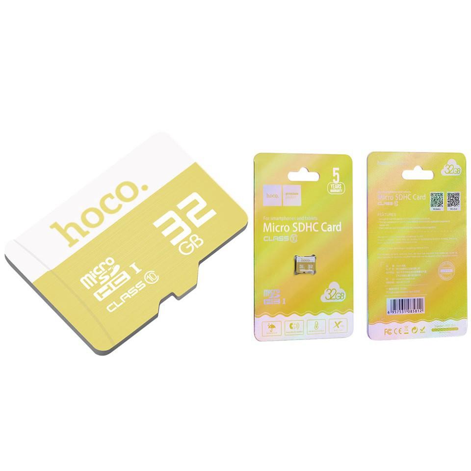 Thẻ nhớ Hoco 32Gb Class 10 tốc độ cao - Hàng chính hãng