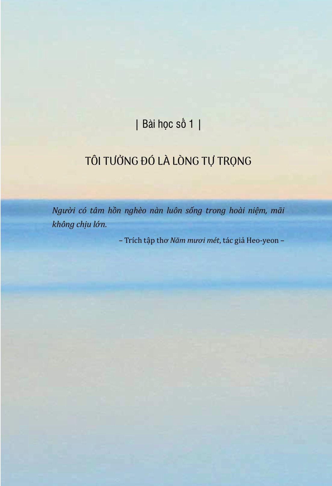 Thôi Làm Tổn Thương Mình