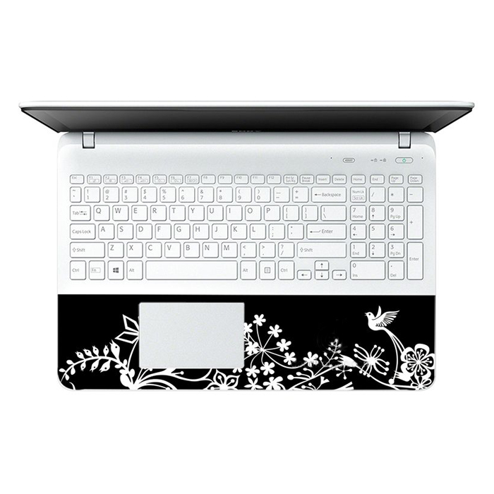 Mẫu Dán Decal Hoa Văn Cho Laptop LTHV 78