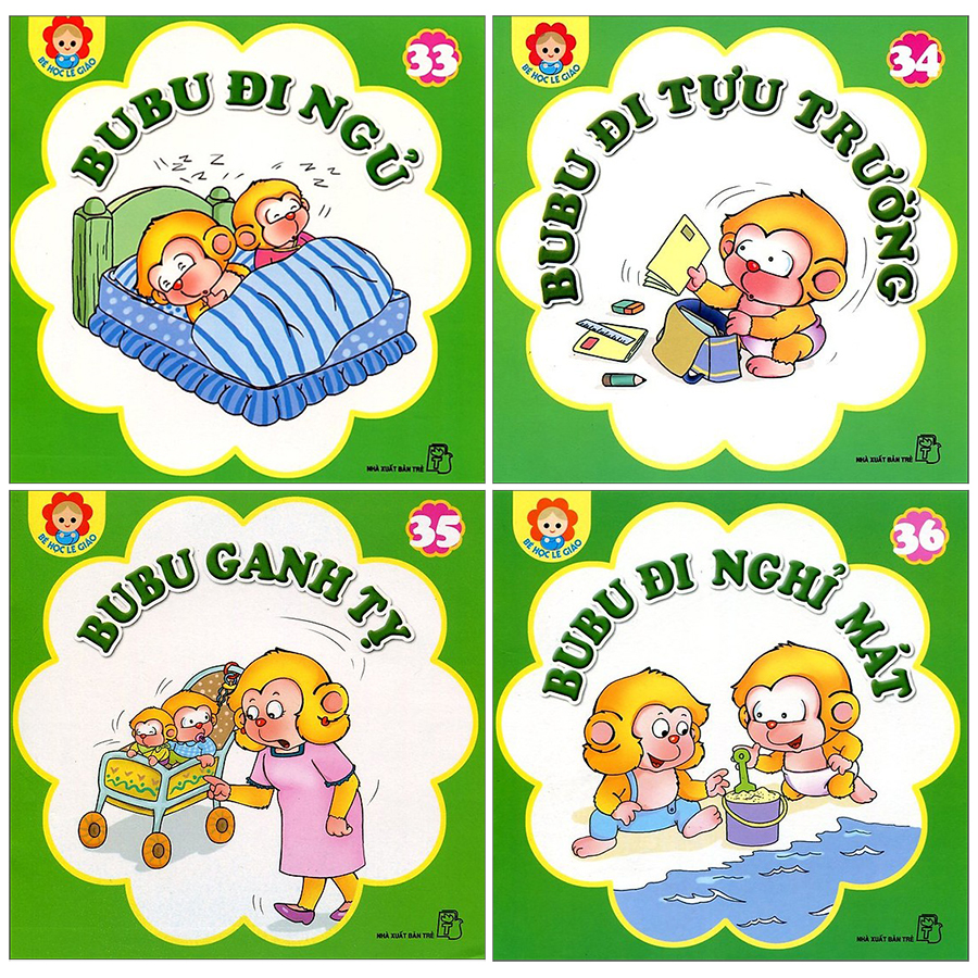 Combo Bé Học Lễ Giáo - Bubu (Tập 21 Đến Tập 40)