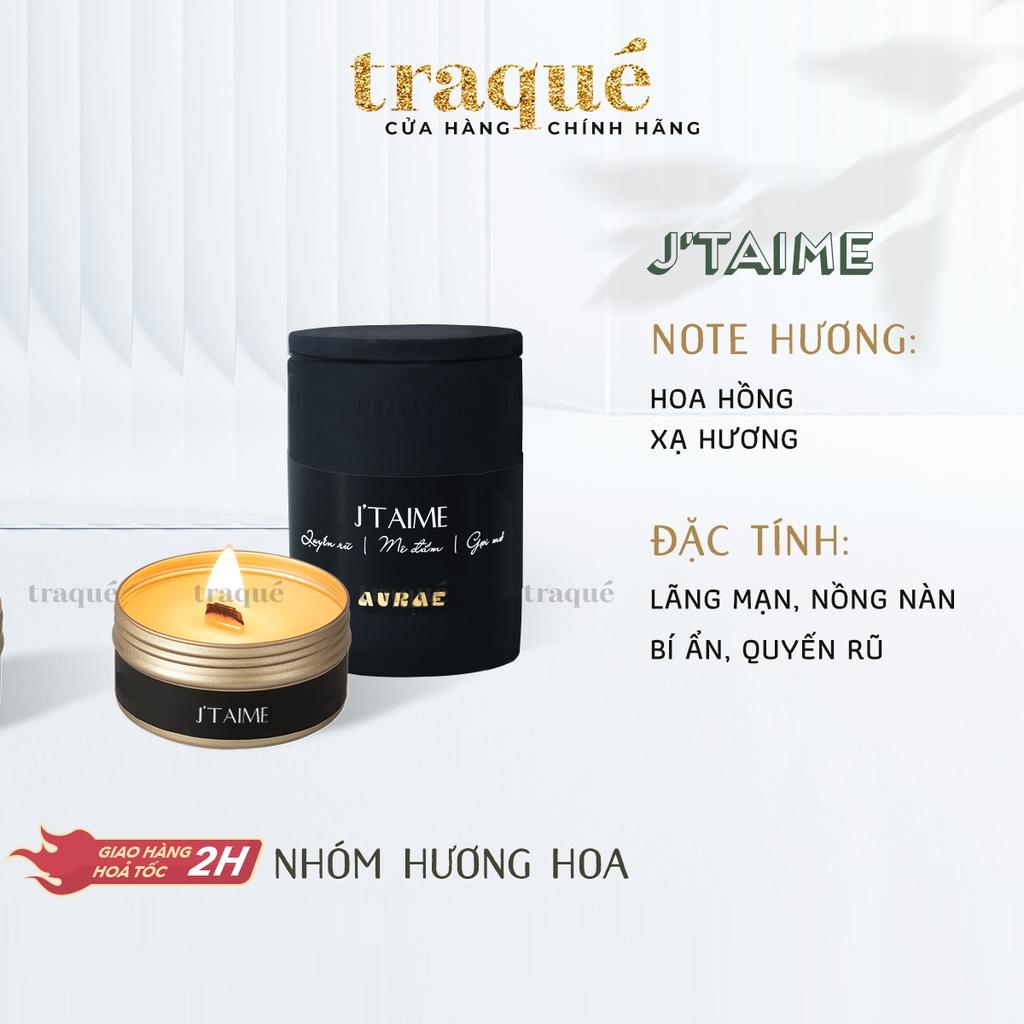 Nến thơm tinh dầu Aurae - dòng Signature - SX tại VN - J'TAIME