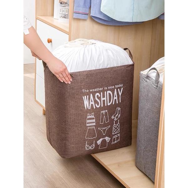 Giỏ Đựng Quần Áo Chống Bụi Chống Nước Cỡ Lớn Gấp Gọn