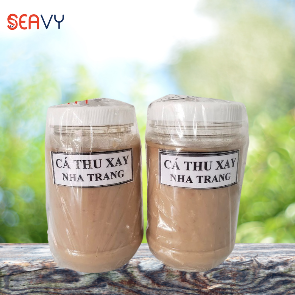 Đặc Sản Nha Trang -Mắm Cá Thu Xay Hương Vị Trọn Vẹn Từ Đại Dương, Đỉnh Cao Ẩm Thực Seavy Hộp 500g