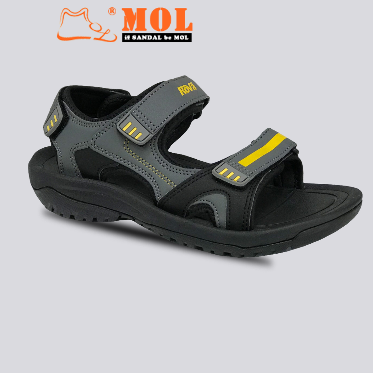 Sandal nam quai dán xé hiệu Rova RV694G