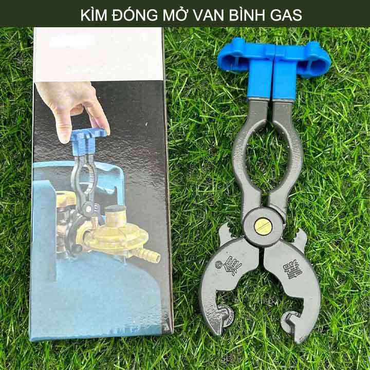 Kềm vặn tháo lắp bình gas, van khí gas, mở nắp chai, bằng hợp kim