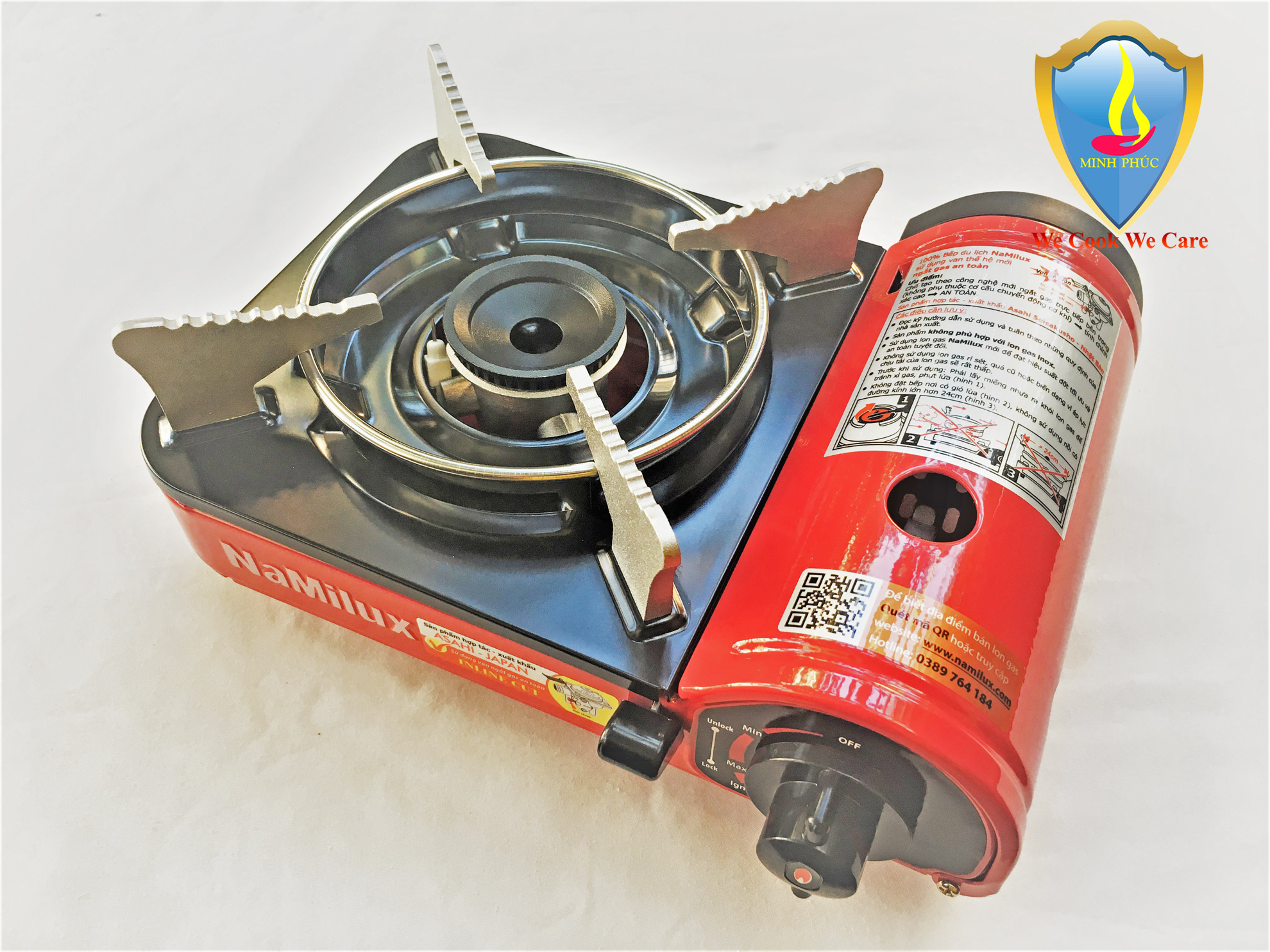 Bếp du lịch siêu tiết kiệm Namilux PS1711PF - HÀNG CHÍNH HÃNG NAMILUX