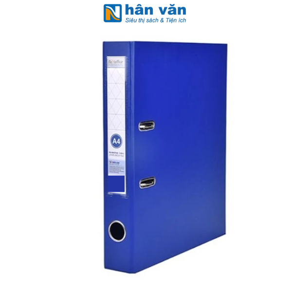 Bìa Còng 50mm - 70mm A4/FO-BC06 (2 Mặt Xi) - Xanh Đậm