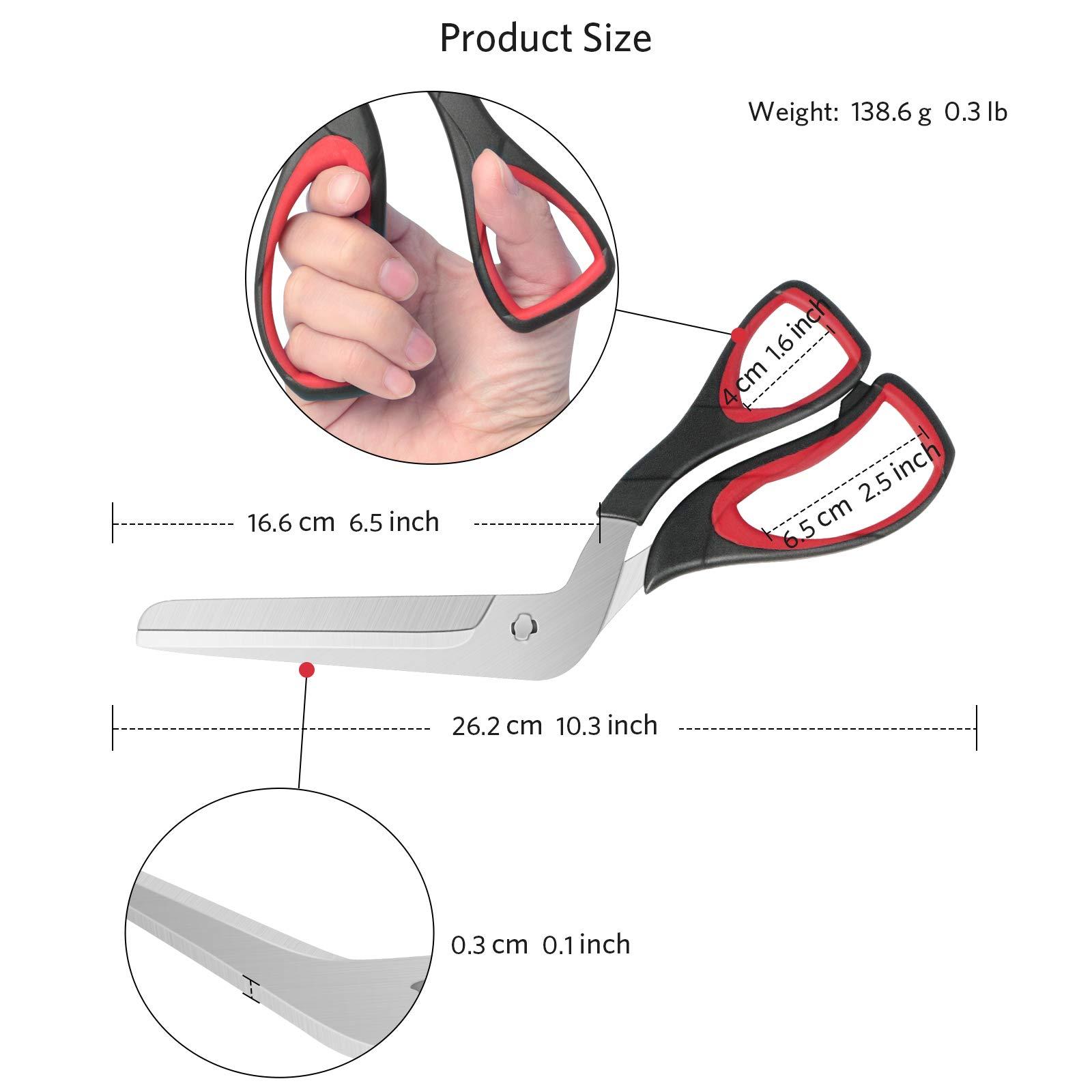 Kéo Cắt Pizza, Dao Cắt Pizza Với Lưỡi Dao Sắc Bằng Thép Không Gỉ Cấp Thực Phẩm