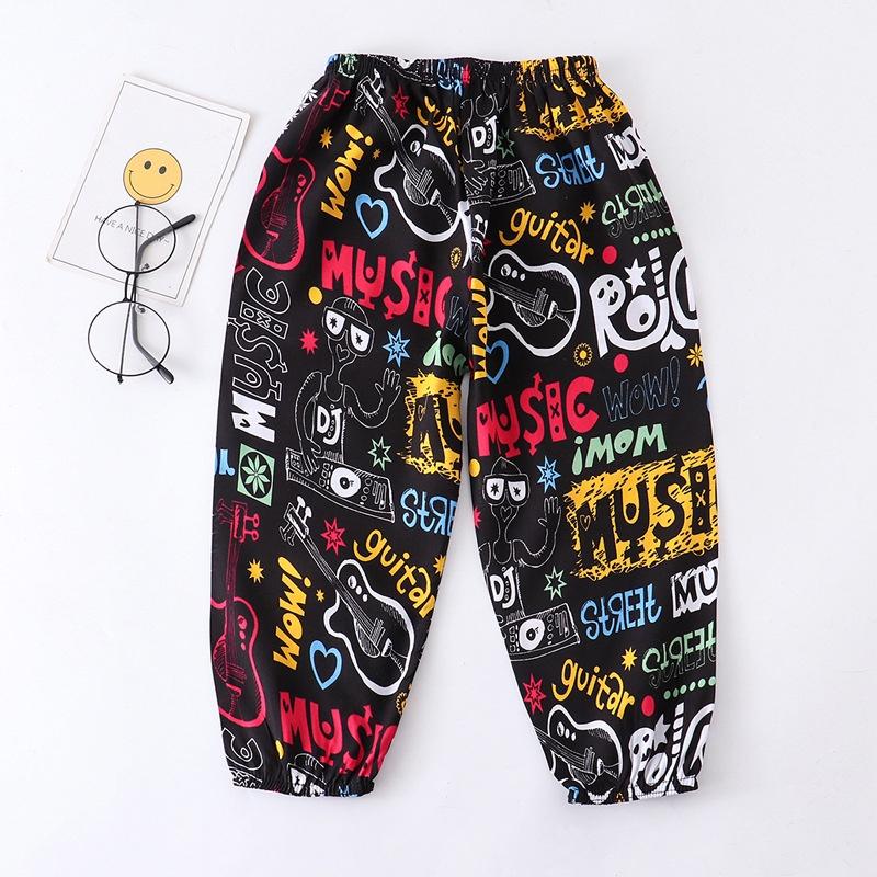 QTT1 Size120-150 Quần chống muỗi bé trai bé gái Thời trang trẻ Em hàng quảng châu