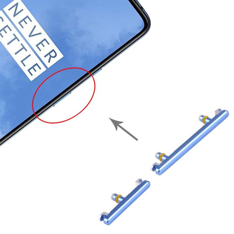 Nút Nguồn Ngoài Cho OnePlus 7T Dây Cáp Nút Mở Nguồn, Điều Chỉnh Tăng Giảm Âm Lượng Linh Kiện Thay Thế