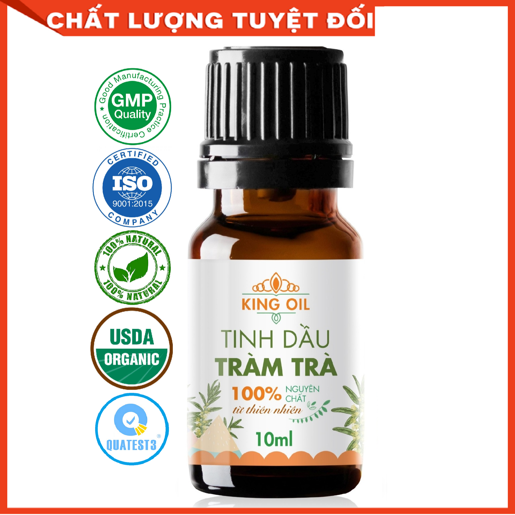 Tinh dầu Tràm Trà nguyên chất từ thiên nhiên - KingOil