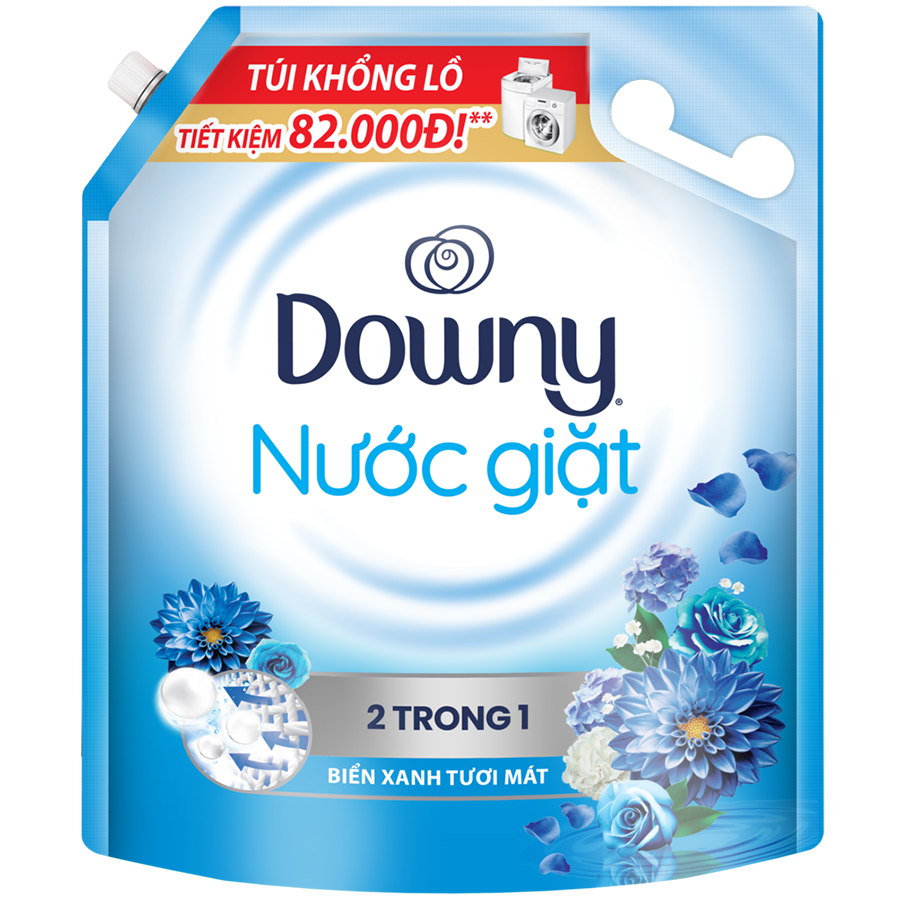 Nước Giặt Downy - Vườn Hoa Thơm Ngát - 3.05kg