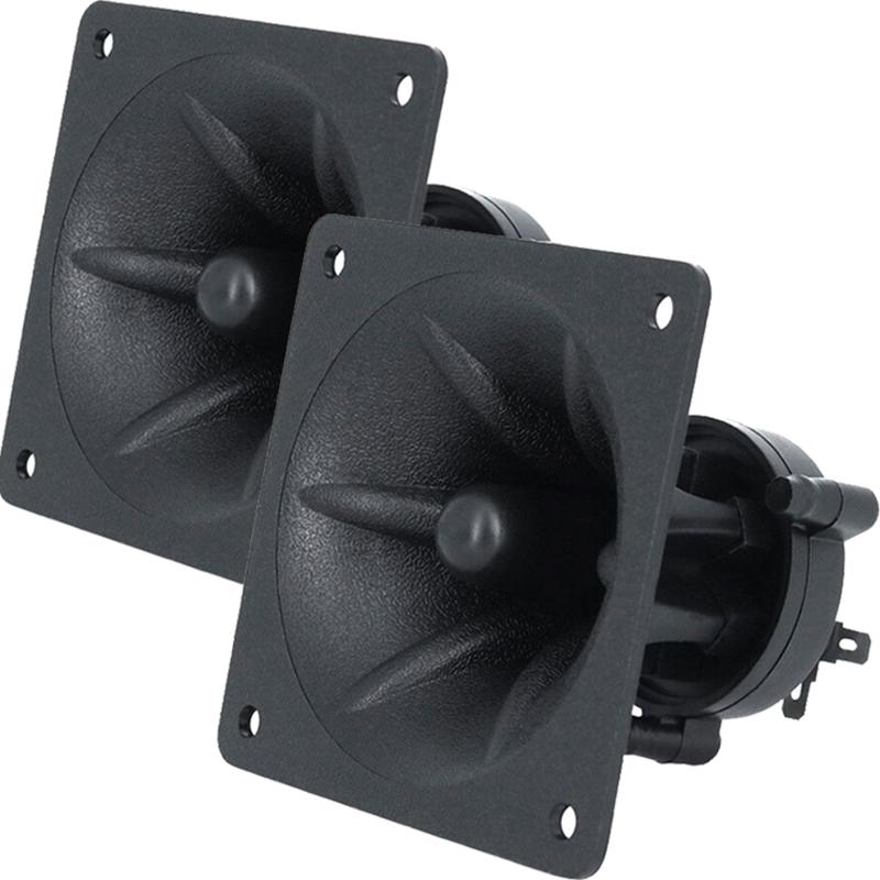 2 Loa Tweeter 85MM Áp Điện Tweeter Loa 150W Gốm Còi Âm Treble Vuông Loa Caixa De Som Loa Color: style3-2pcs