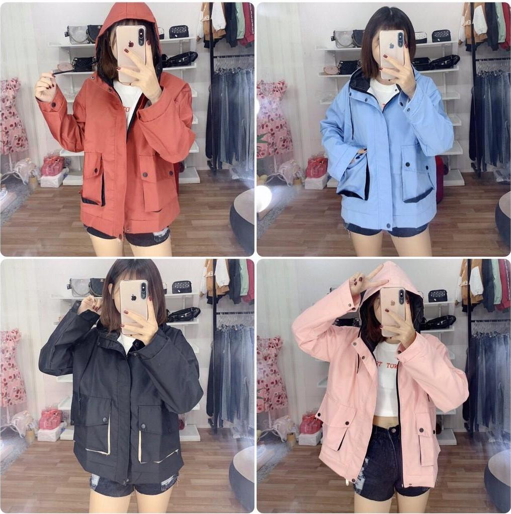 ÁO KHOÁC KAKI HỘP NAM NỮ HÌNH THẬT HÀNG BAO ĐẸP, BAO CHẤT