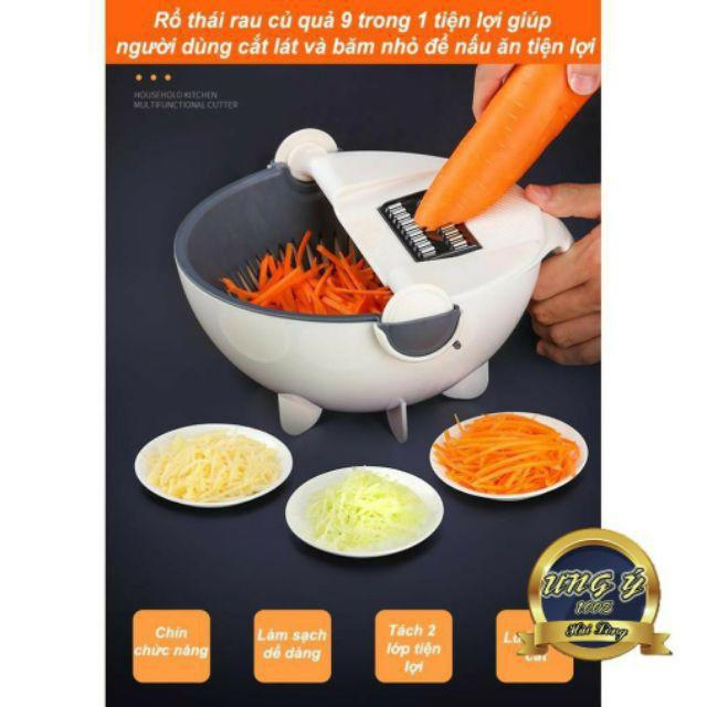Bộ rổ kèm nạo 9 chi tiết Nhựa ABS đa năng