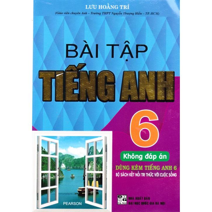 Sách - Bài tập tiếng anh 6 - Kết nối tri thức với cuộc sống - Tặng kèm đáp án