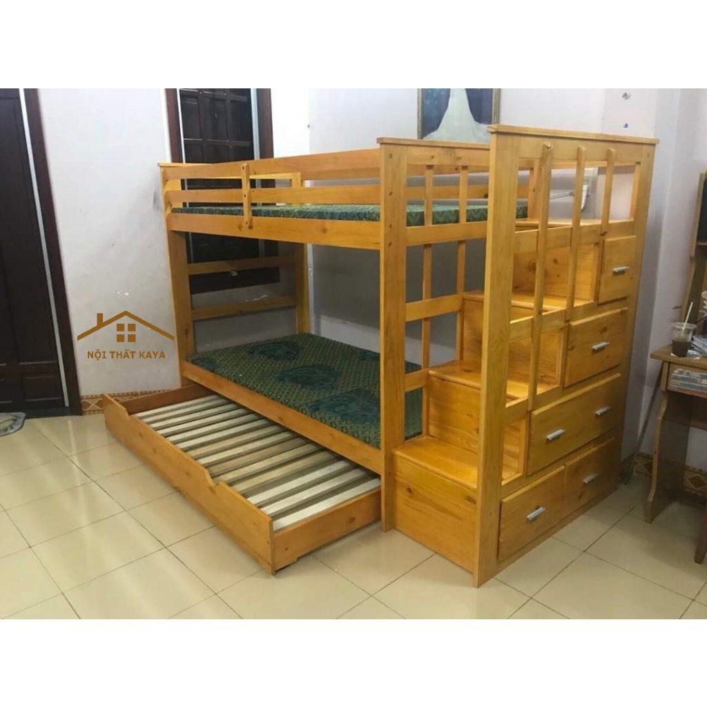 Giường 3 Tầng Xuất Khẩu Ali (1m-1m-1m)