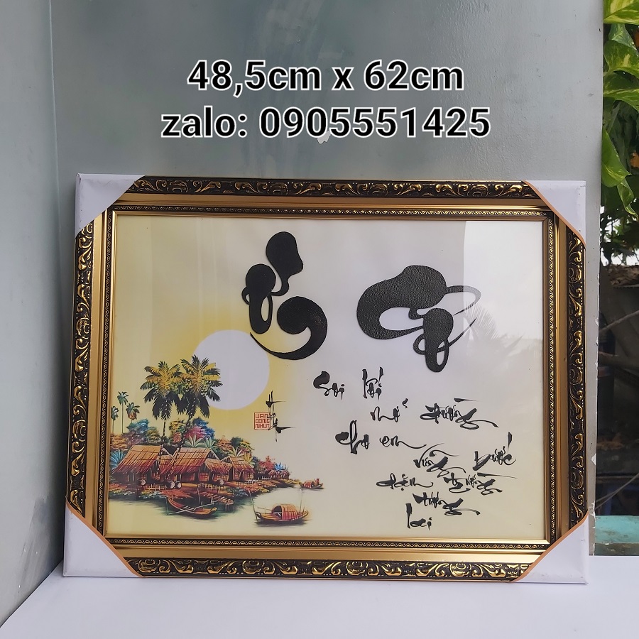 Thư pháp ƠN CÔ. Tri ân thầy cô. Quà tặng 20/11, 8/3,20/10, tết,sinh nhật thầy cô