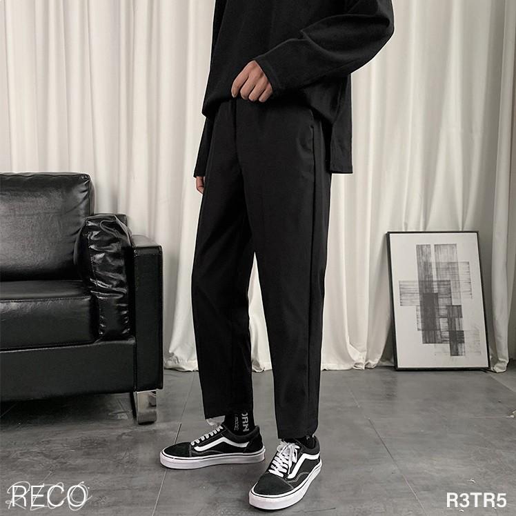 Quần vải nam Hàn Quốc cao cấp dáng vừa Trousers Loose R3TR5