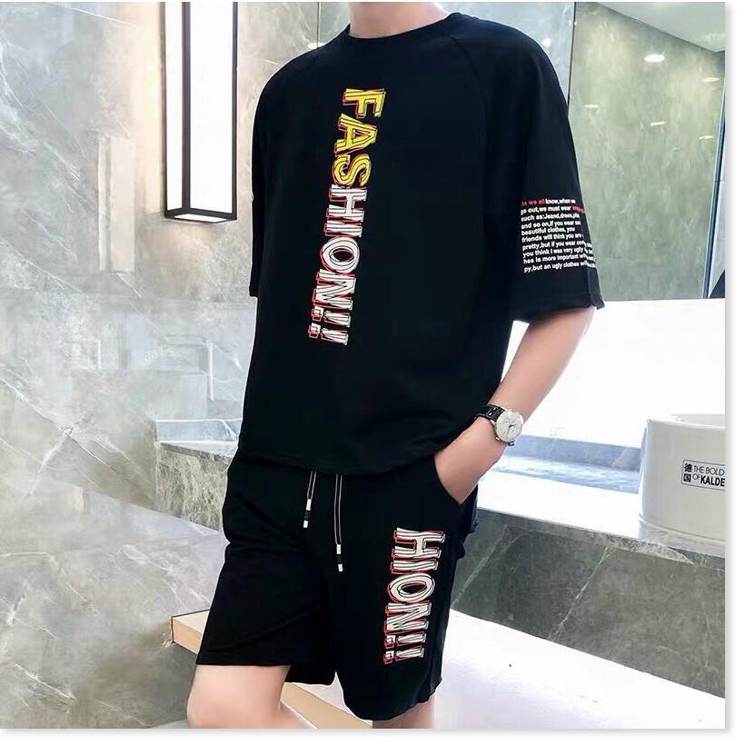SET BỘ THỂ THAO THUN COTTON NAM,HỌA TIẾT SIÊU NGẦU,CHẤT LIỆU VÃI THOÁNG MÁT LANA FASHION