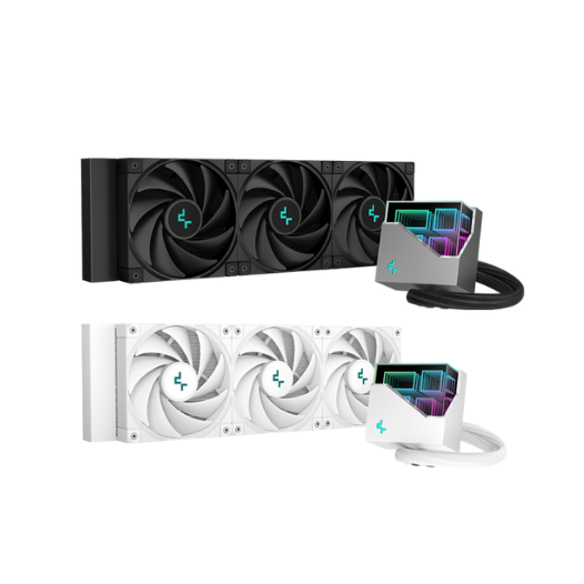 Tản Nhiệt Nước CPU AIO Deepcool LT720 ARGB 360mm Black/White - Hàng chính hãng