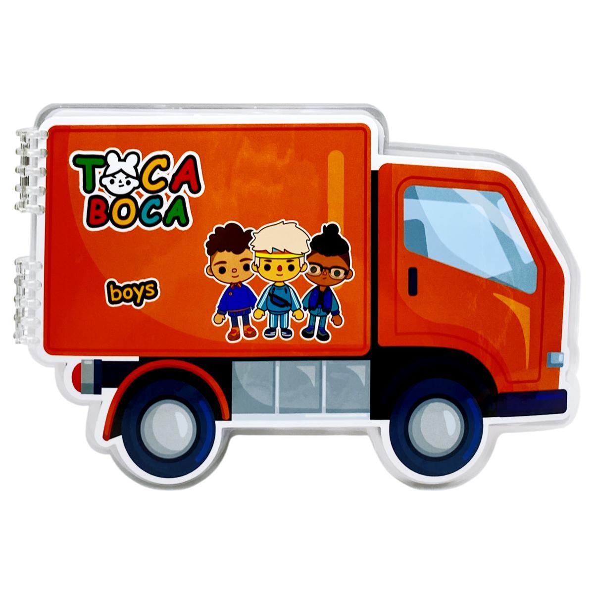 Bộ Tranh Tương Tác - Toca Boca Boys - LuLuHappyArt