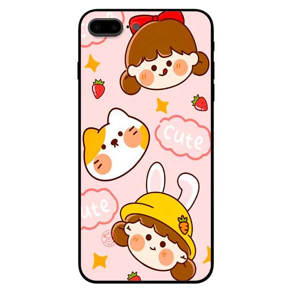 Ốp lưng dành cho iPhone 6 / 6s / 7 / 8 / 7 Plus / 8 Plus / SE 2020 - Cute Meow