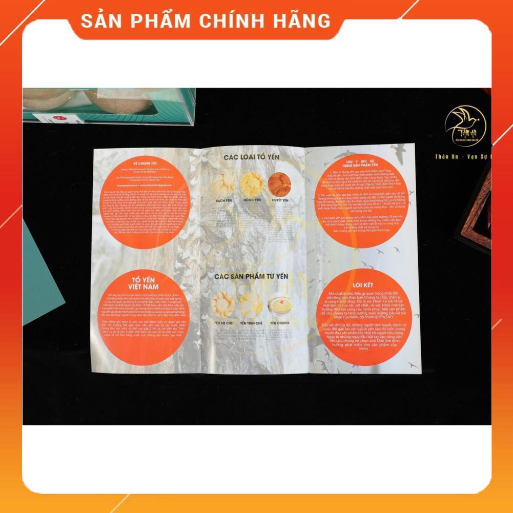 Yến sào rút lông định hình thượng hạng biếu, tặng làm quà loại 100 gram