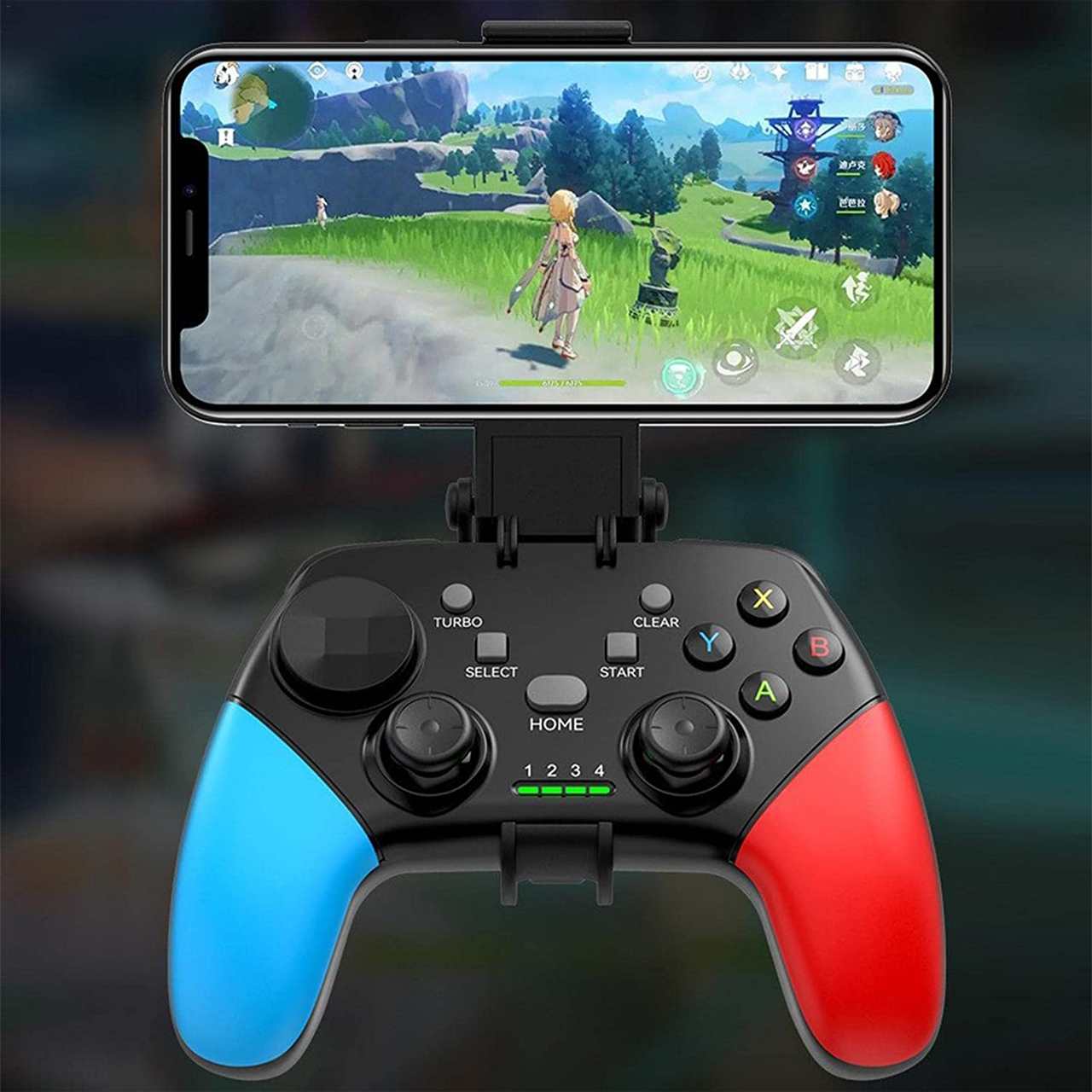 Tay cầm chơi game Bluetooth không dây Vinetteam G9 có rung bộ điều khiển chơi game chuyên dụng cho máy chơi game Switch Console - hàng chính hãng