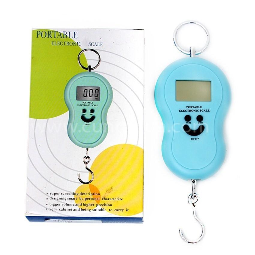 Cân điện tử cầm tay hình mặt cười 40kg