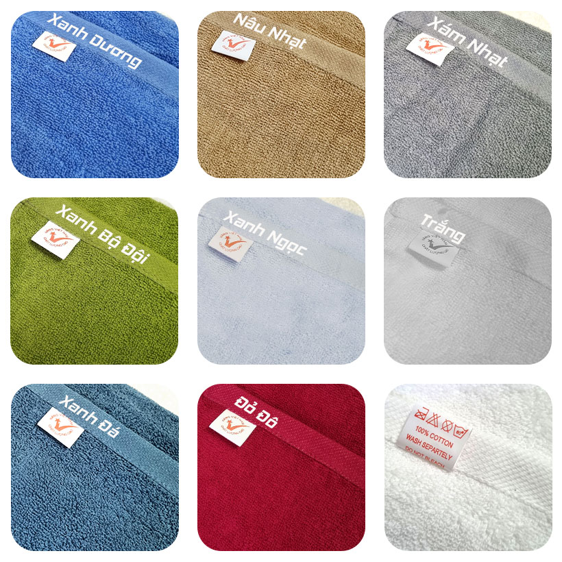 Khăn tắm cotton mềm mại cho gia đình , khách sạn ,du lịch hàng việt nam