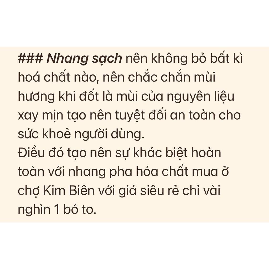 NHANG CÂY ĐÀN HƯƠNG ẤN ĐỘ- MÙI THƠM ĐẬM NGỌT THANH LỌC KHÔNG KHÍ