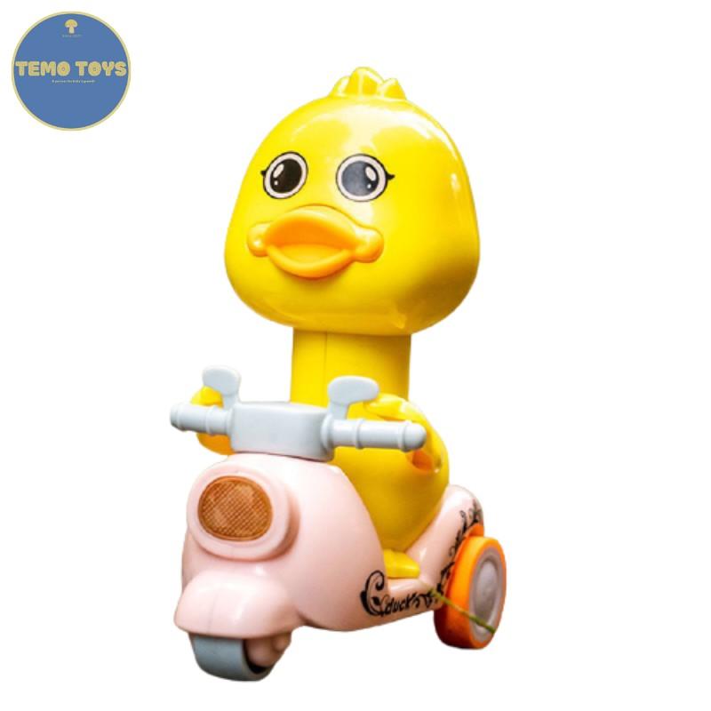 Đồ Chơi Vịt Con Đi Xe Máy Đáng Yêu Đồ chơi mô tô cho bé