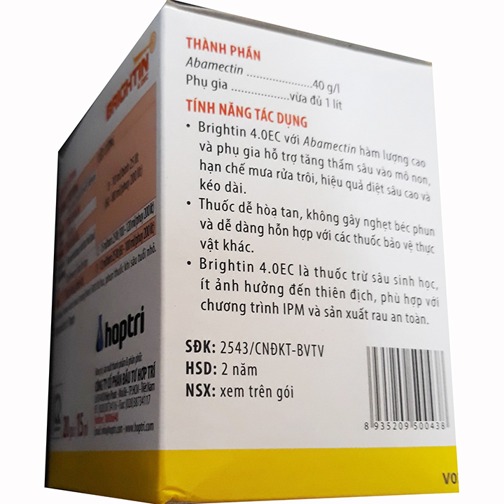 Trừ Sâu Sinh Học Brighting 4.0 EC