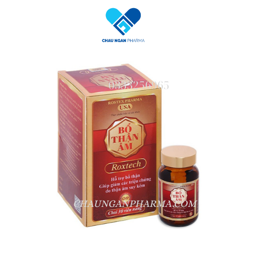 BỔ THẬN ÂM ROSTEX CHAI 30 VIÊN